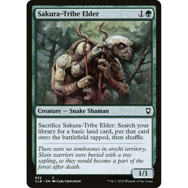Sakura-Tribe Elder (CLB-832) - Commander Legends: Battle for Baldur's Gate