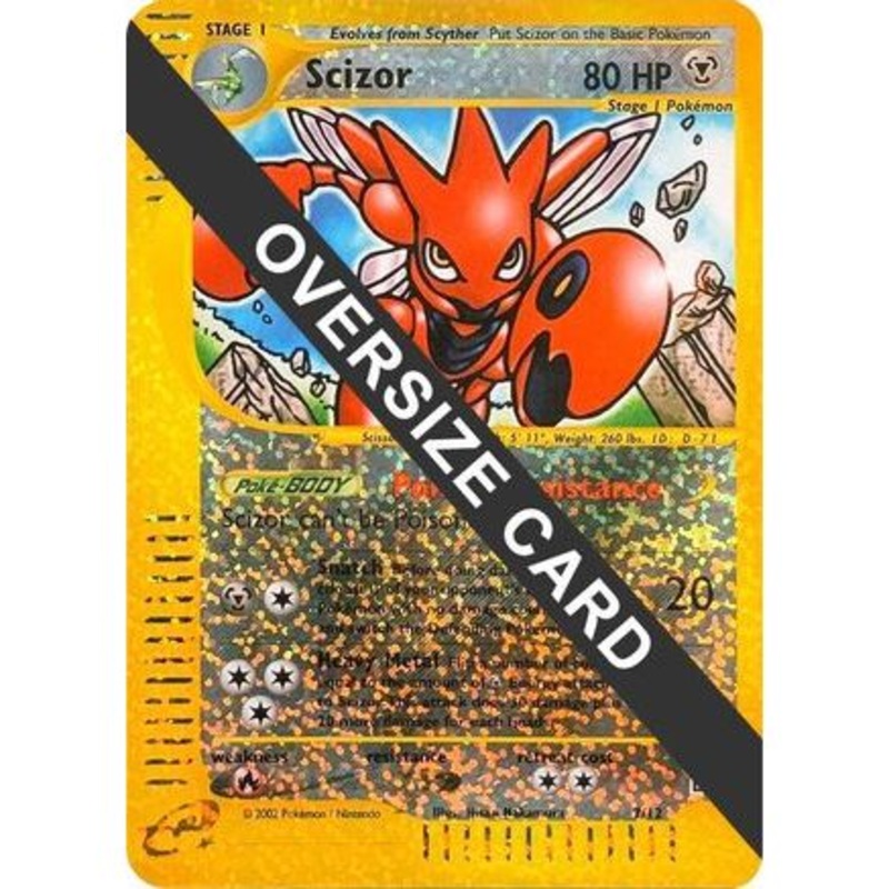 Scizor - 7/12 7 - Jumbo Cards Reverse Holofoil