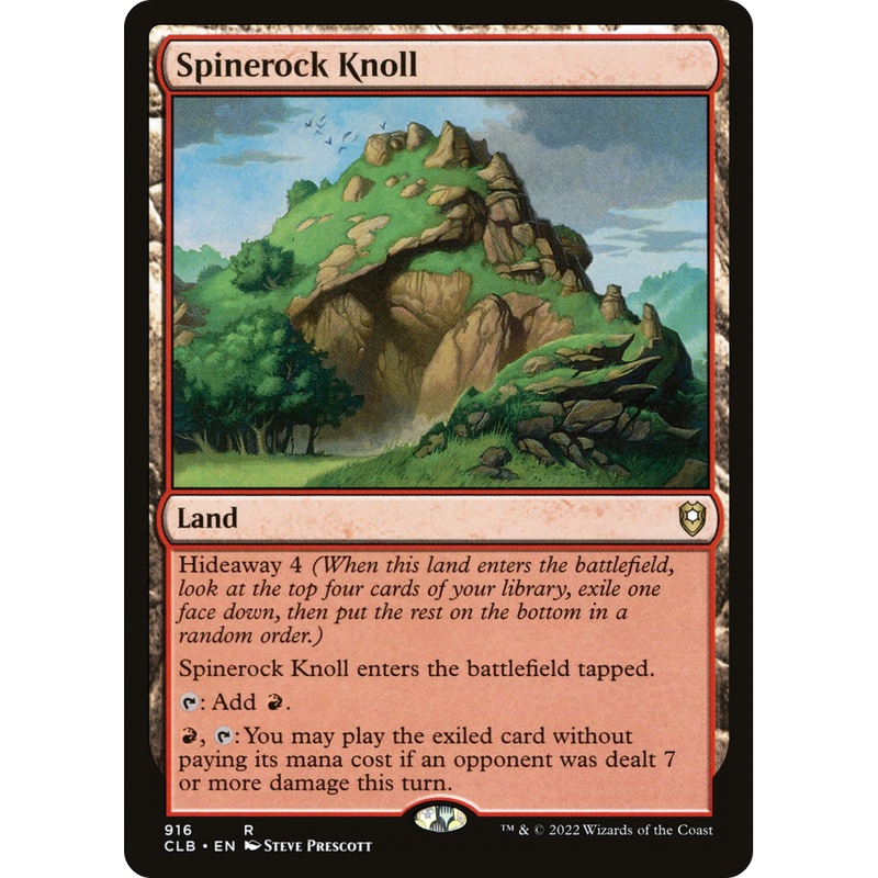 Spinerock Knoll (CLB-916) - Commander Legends: Battle for Baldur's Gate