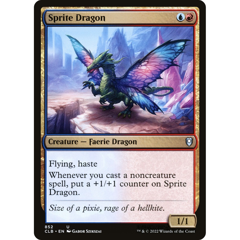 Sprite Dragon (CLB-852) - Commander Legends: Battle for Baldur's Gate