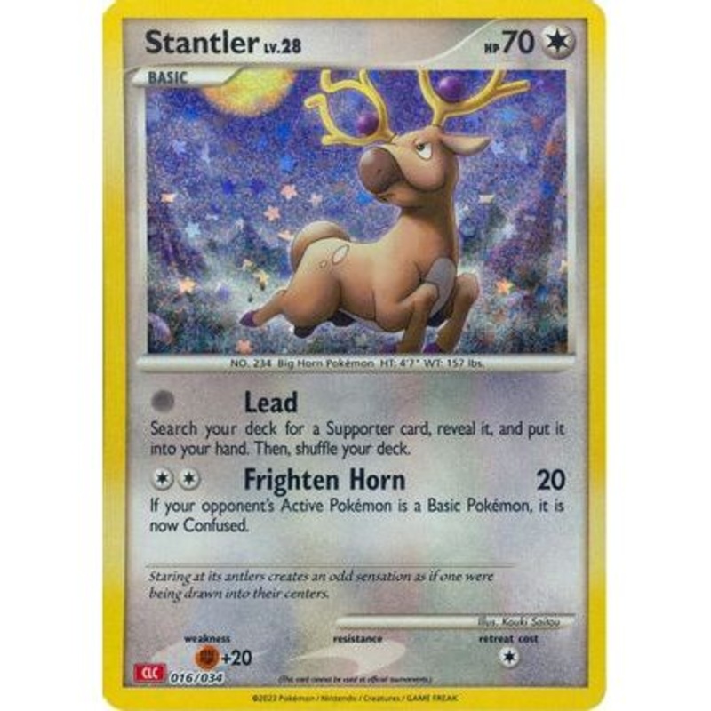 Stantler 16 - Trading Card Game Classic Holofoil