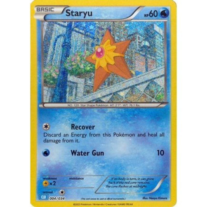 Staryu 4 - Trading Card Game Classic Holofoil