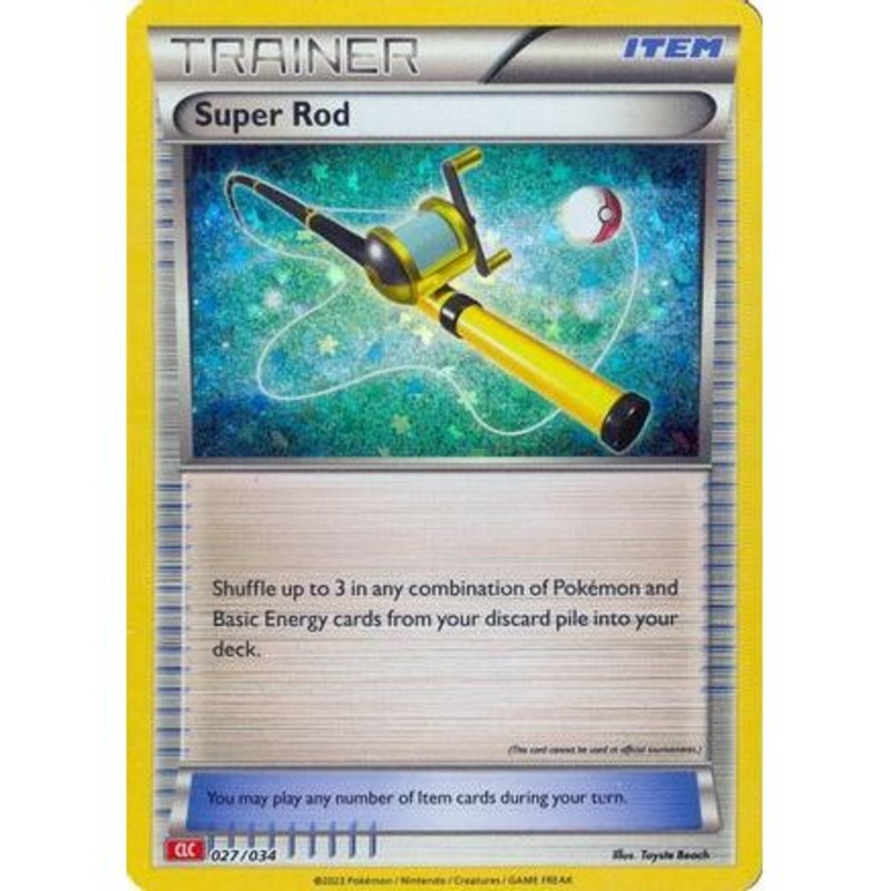 Super Rod (CLC) 27 - Trading Card Game Classic Holofoil