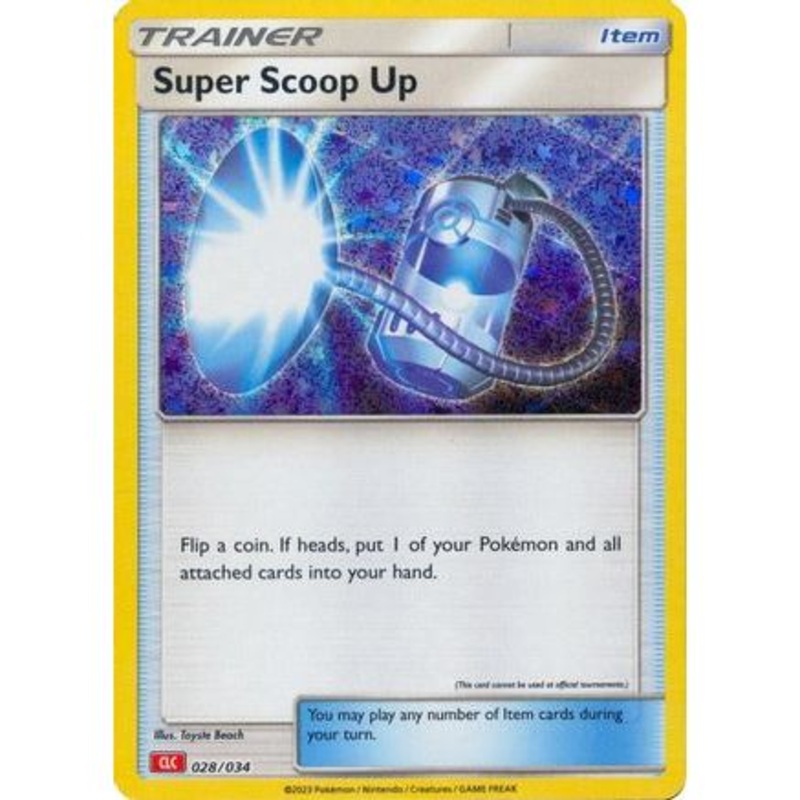 Super Scoop Up 28 - Trading Card Game Classic Holofoil