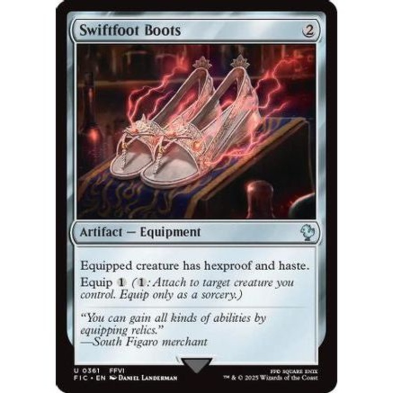 Swiftfoot Boots (Surge Foil) (FIC-361) - Commander: FINAL FANTASY Foil