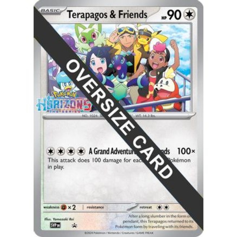 Terapagos & Friends - Jumbo Cards Holofoil