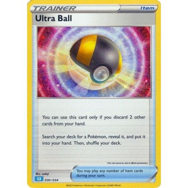 Ultra Ball (CLB) 30 - Trading Card Game Classic Holofoil