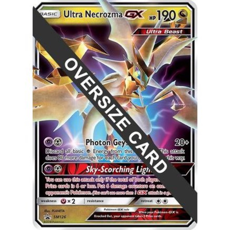 Ultra Necrozma GX - SM126 SM126 - Jumbo Cards Holofoil