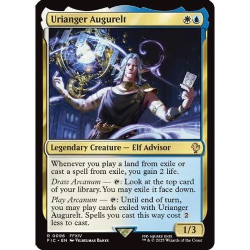 Urianger Augurelt (Surge Foil) (FIC-096) - Commander: FINAL FANTASY Foil