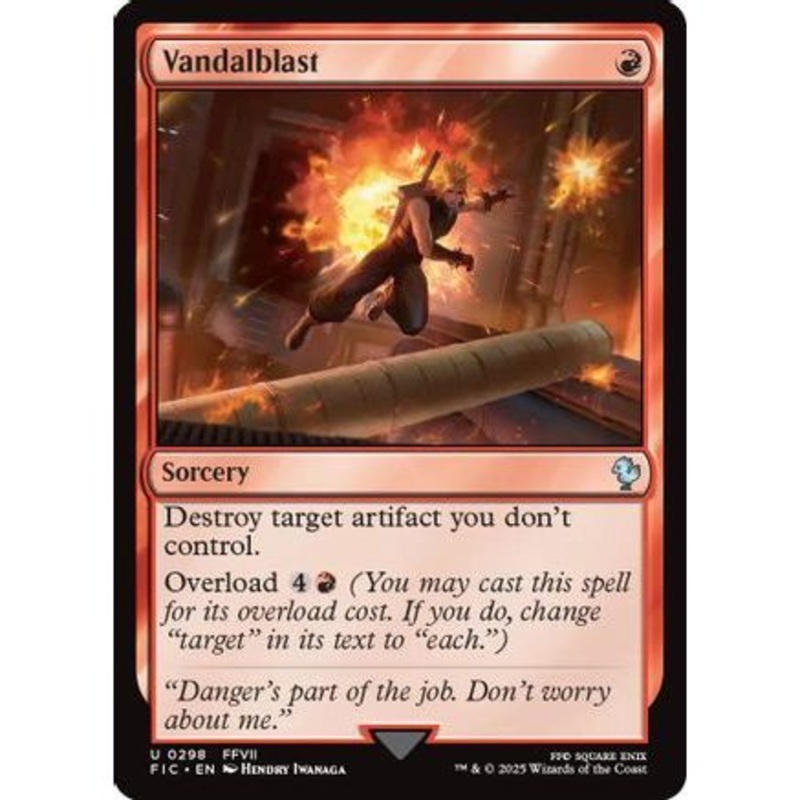 Vandalblast (Surge Foil) (FIC-298) - Commander: FINAL FANTASY Foil
