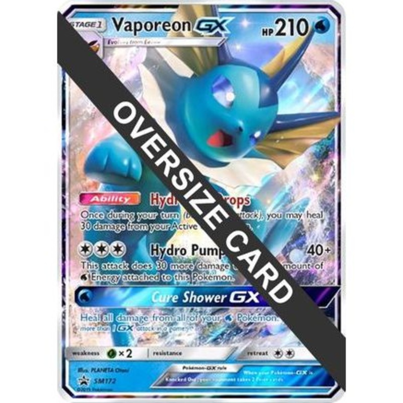 Vaporeon GX - SM172 SM172 - Jumbo Cards Holofoil