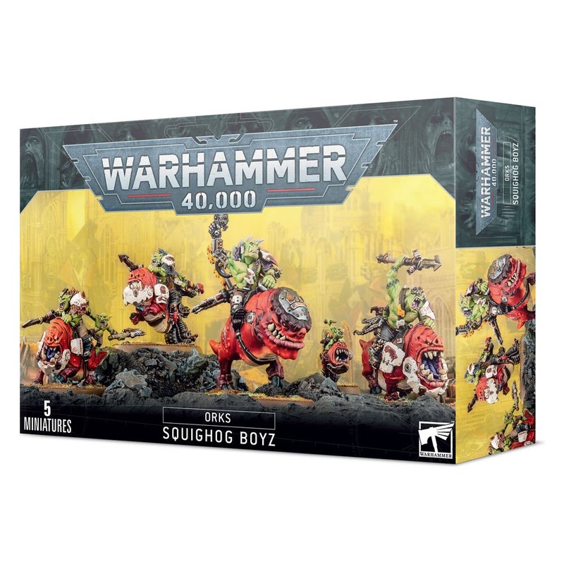 Warhammer 40K: Orks - Squighog Boys [50-54]