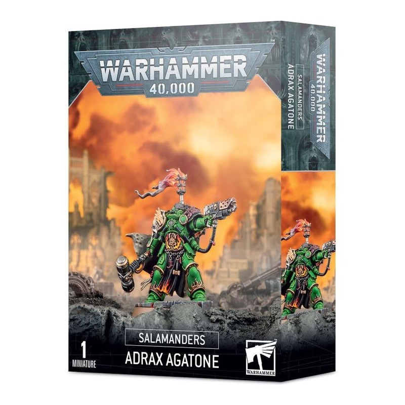 Warhammer 40K: Salamanders - Adrax Agatone [55-17]
