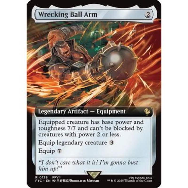 Wrecking Ball Arm (Extended Art) (FIC-128) - Commander: FINAL FANTASY