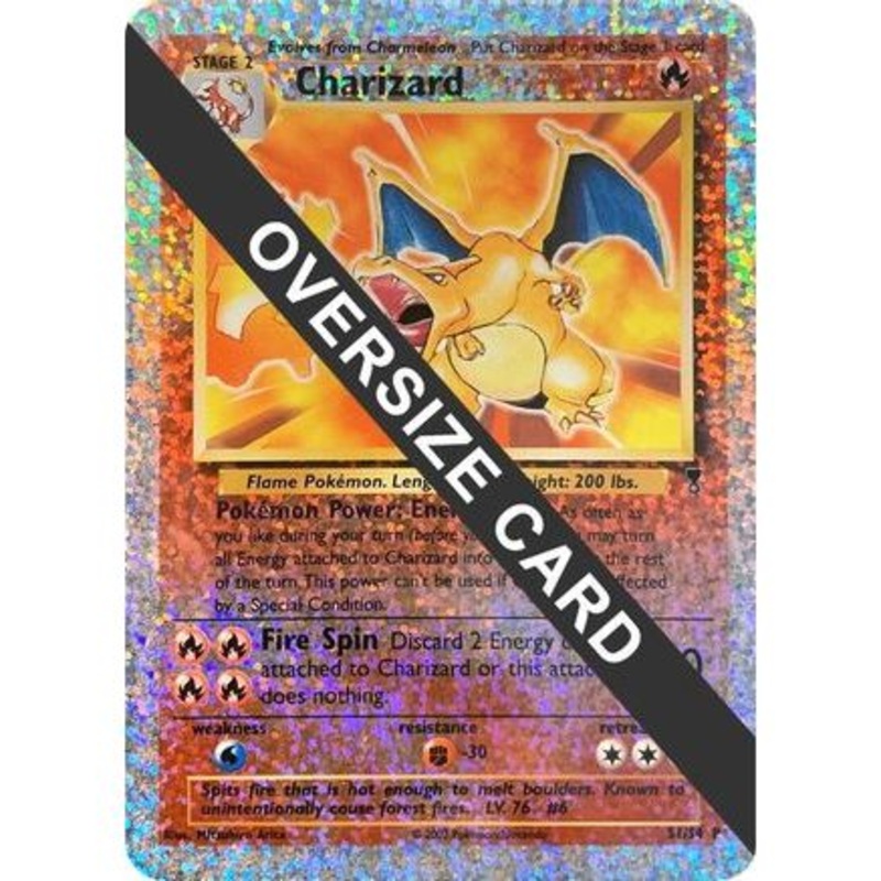 Charizard - S1/S4 (Box Topper) S1 - Jumbo Cards