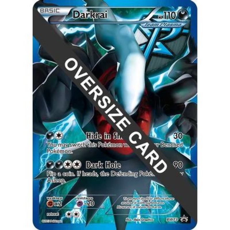 Darkrai - BW73 (BW Black Star Promos) BW73 - Jumbo Cards Holofoil