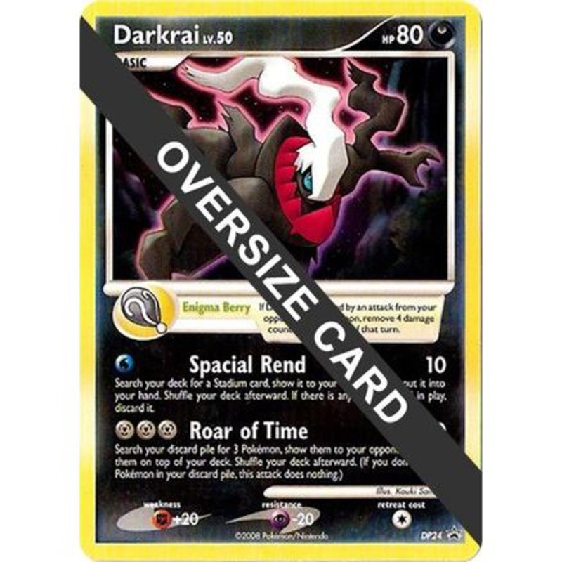 Darkrai - DP24 (DP Black Star Promos) DP24 - Jumbo Cards Holofoil