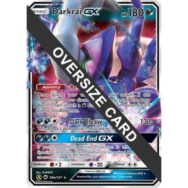 Darkrai GX - 88a/147 88a - Jumbo Cards Holofoil