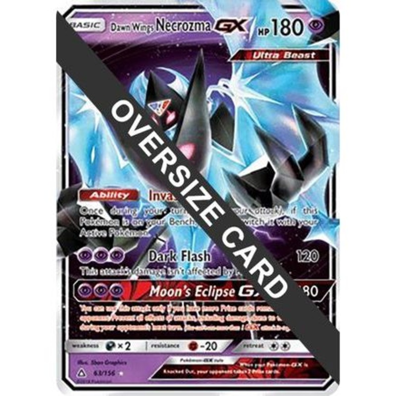 Dawn Wings Necrozma GX - 63/156 (Ultra Prism) 63 - Jumbo Cards Holofoil