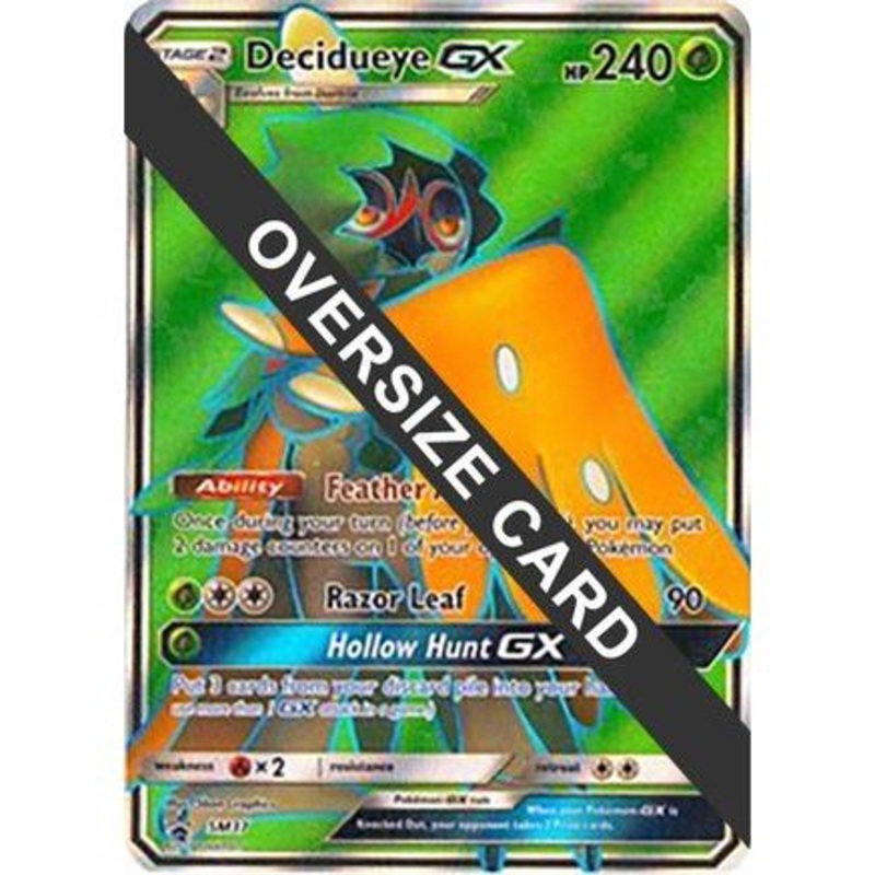 Decidueye GX - SM37 (SM Black Star Promo) SM37 - Jumbo Cards Holofoil
