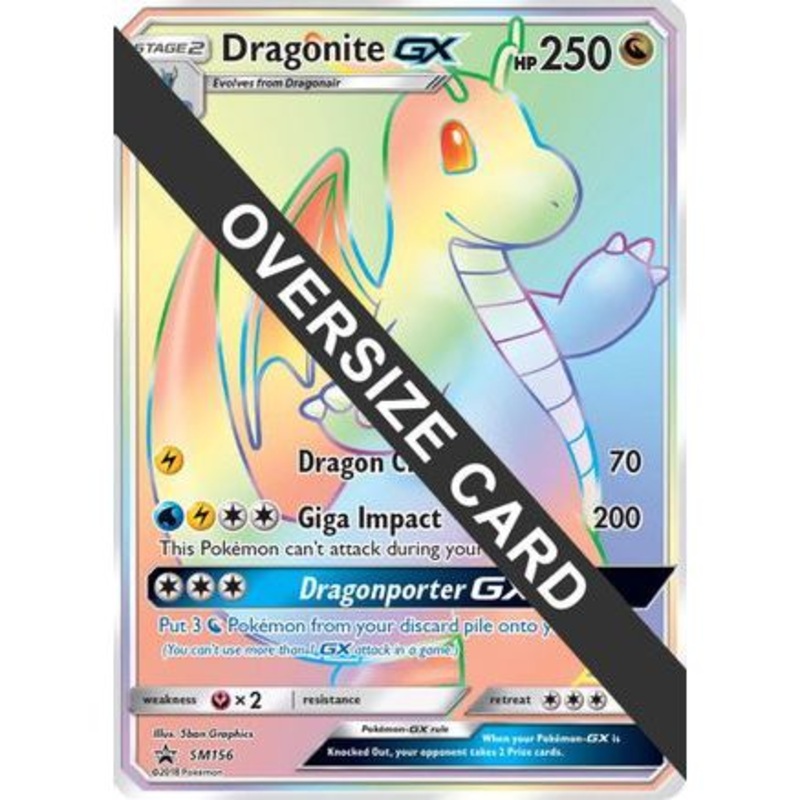 Dragonite GX - SM156 SM156 - Jumbo Cards Holofoil