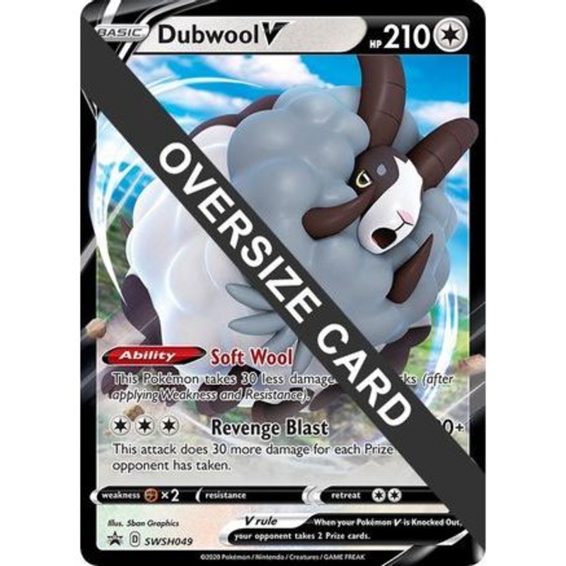 Dubwool V - SWSH049 SWSH049 - Jumbo Cards Holofoil