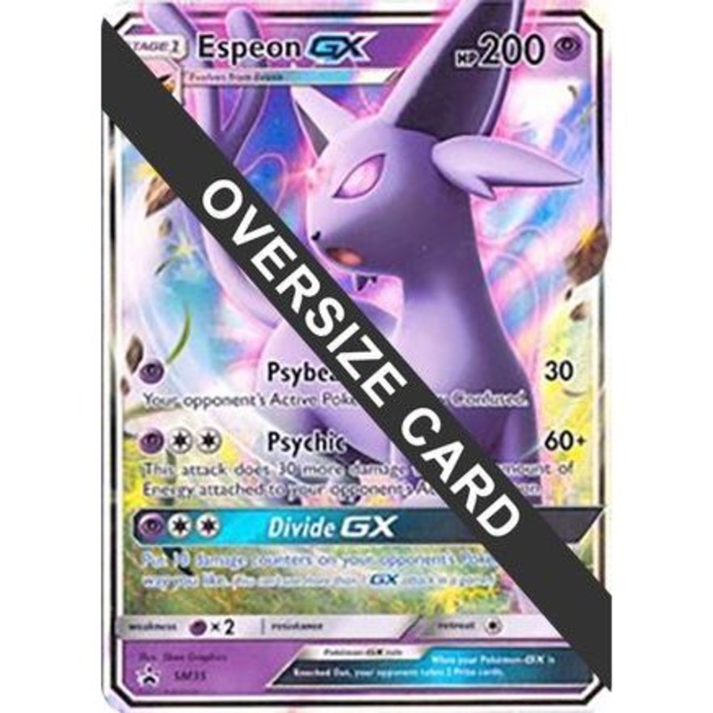 Espeon GX - SM35 (SM Black Star Promos) SM35 - Jumbo Cards Holofoil