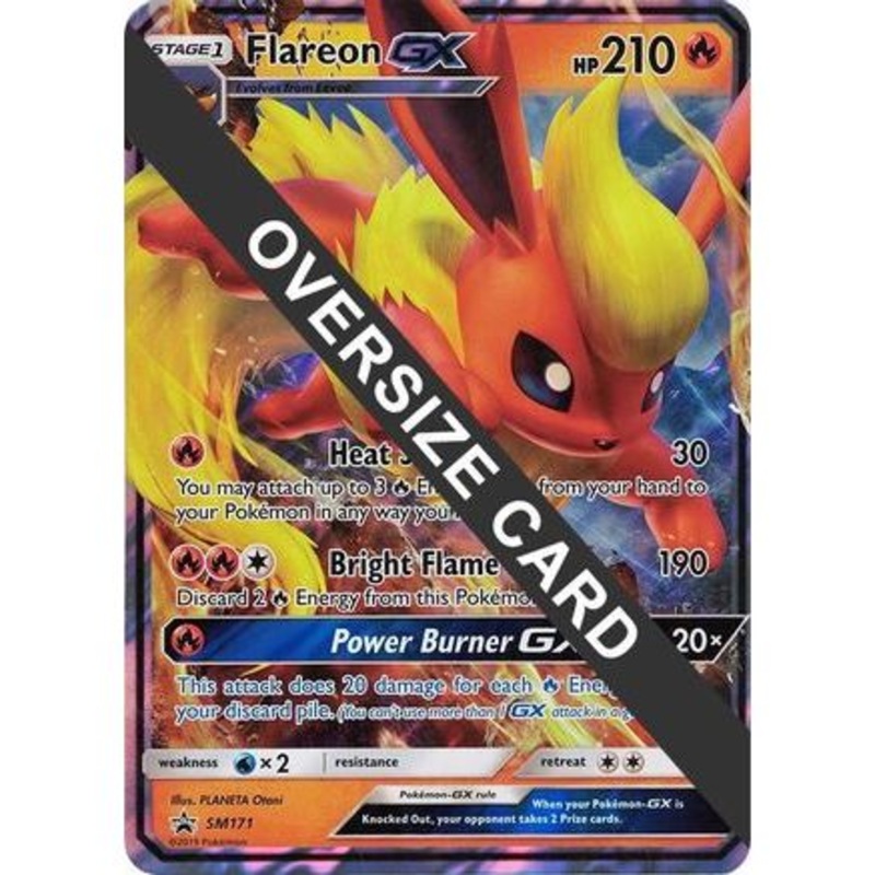 Flareon GX - SM171 (SM Black Star Promo) SM171 - Jumbo Cards Holofoil