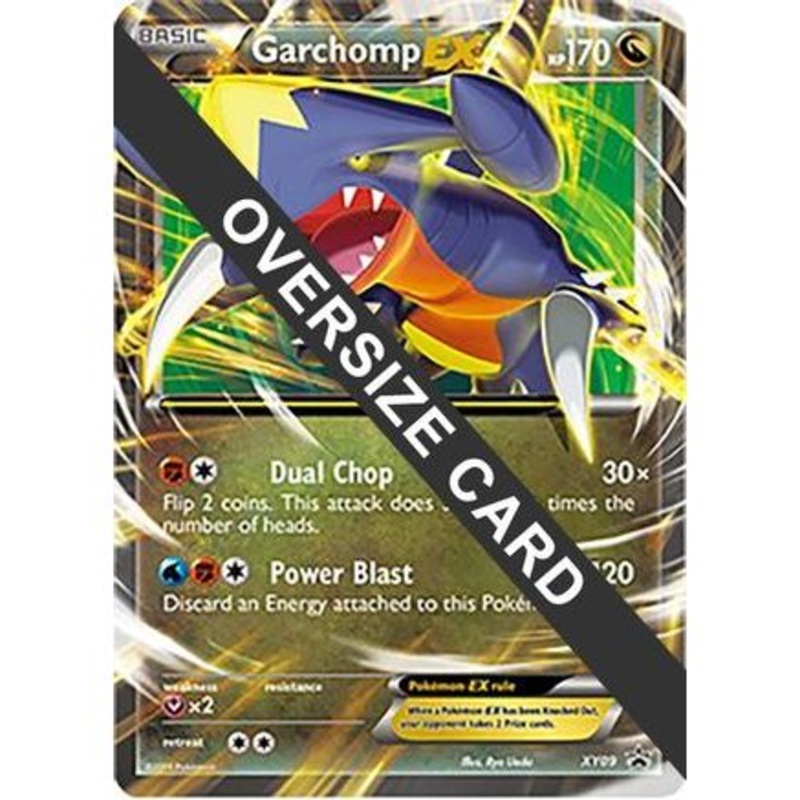 Garchomp EX - XY09 (XY Black Star Promo) XY09 - Jumbo Cards Holofoil