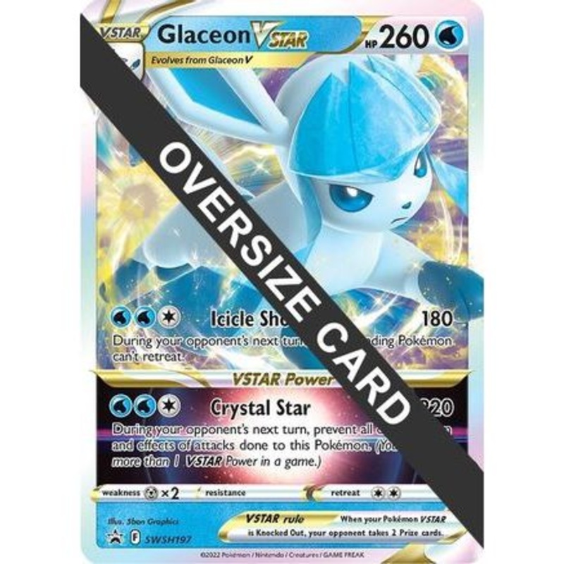 Glaceon VSTAR - SWSH197 SWSH197 - Jumbo Cards Holofoil