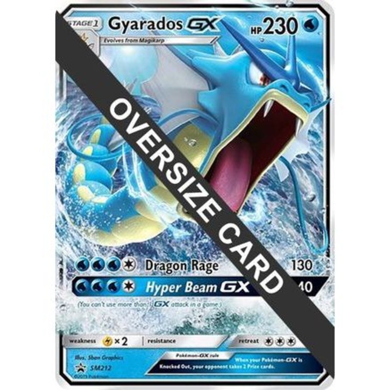 Gyarados GX - SM212 (SM Black Star Promo) SM212 - Jumbo Cards Holofoil