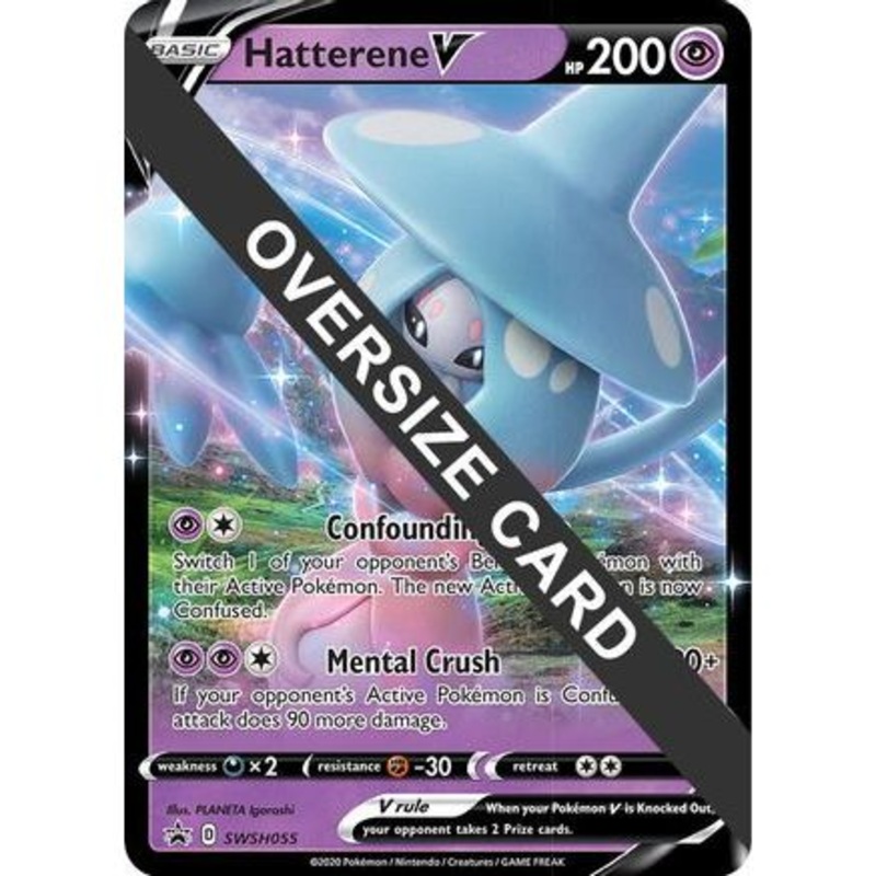 Hatterene V - SWSH055 SWSH055 - Jumbo Cards Holofoil