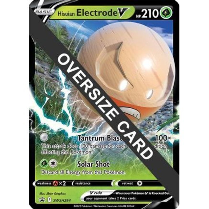 Hisuian Electrode V - SWSH294 SWSH294 - Jumbo Cards Holofoil
