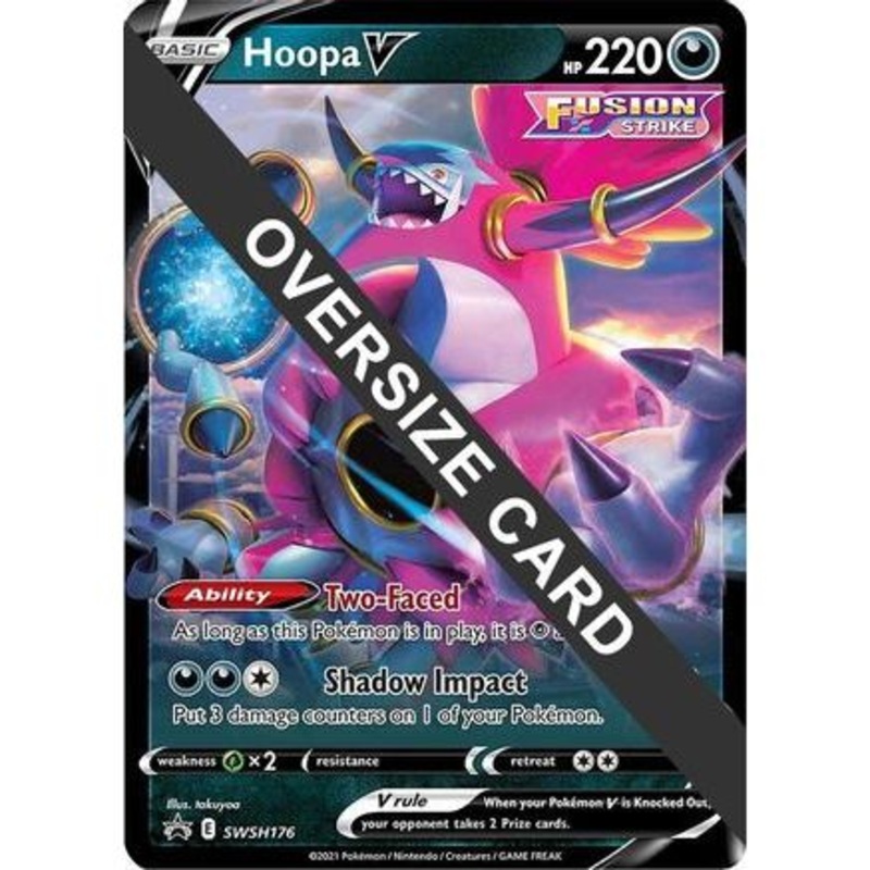 Hoopa V - SWSH176 SWSH176 - Jumbo Cards Holofoil