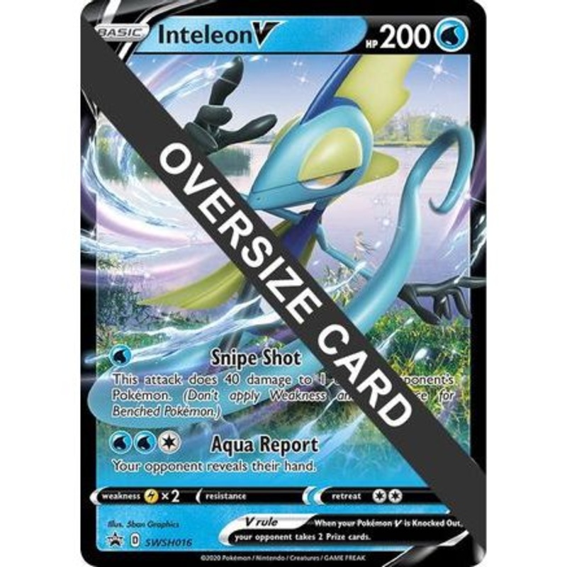 Inteleon V - SWSH016 SWSH016 - Jumbo Cards Holofoil
