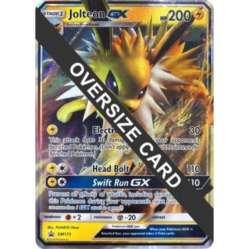 Jolteon GX - SM173 (SM Black Star Promo) SM173 - Jumbo Cards Holofoil
