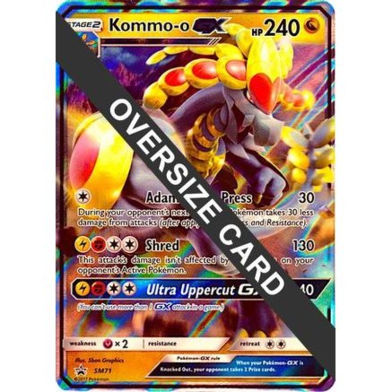Kommo-o GX - SM71 (SM Black Star Promo) SM71 - Jumbo Cards Holofoil