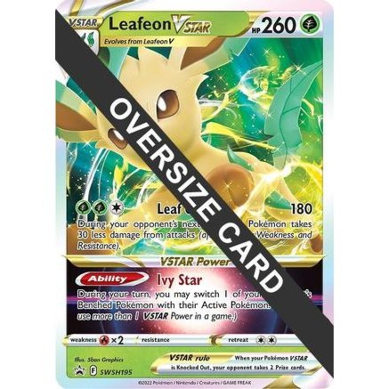 Leafeon VSTAR - SWSH195 SWSH195 - Jumbo Cards Holofoil