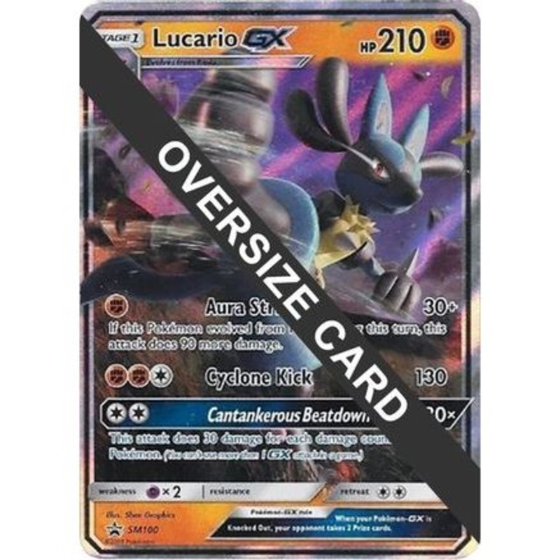 Lucario GX - SM100 SM100 - Jumbo Cards Holofoil
