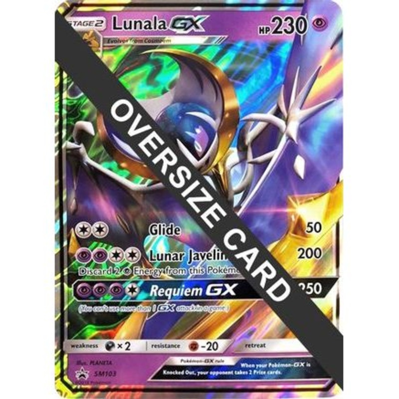 Lunala GX - SM103 SM103 - Jumbo Cards Holofoil