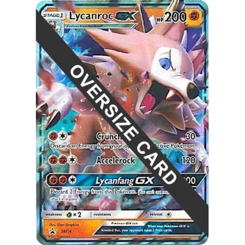 Lycanroc GX - SM14 SM14 - Jumbo Cards Holofoil
