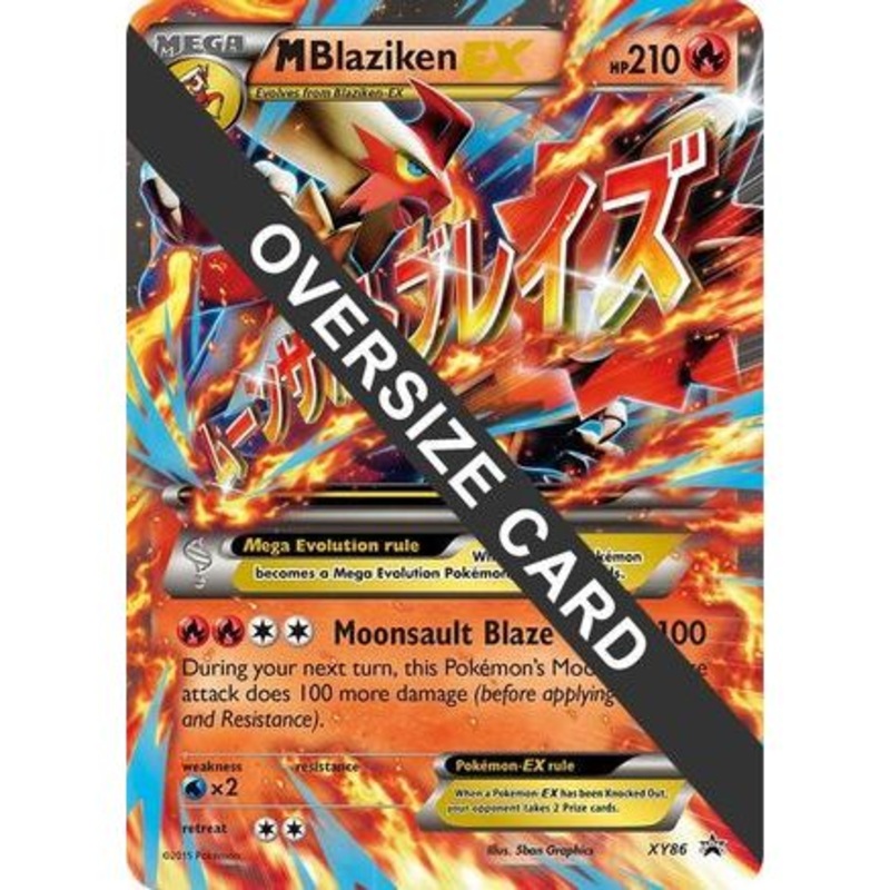 M Blaziken EX - XY86 XY86 - Jumbo Cards Holofoil
