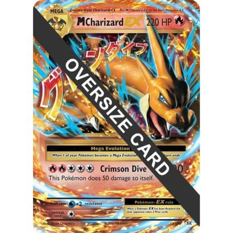 M Charizard EX - 13/106 (Form Y) 13 - Jumbo Cards Holofoil