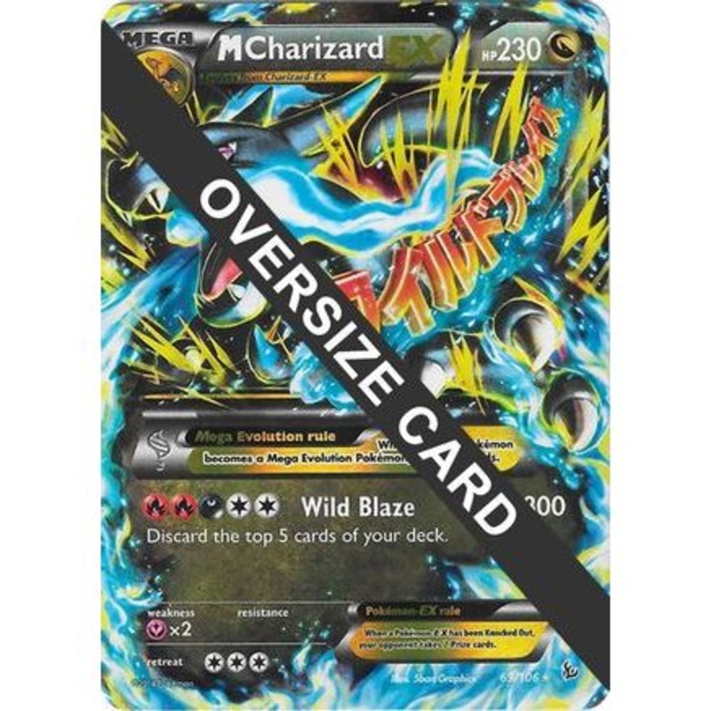 M Charizard EX - 69/106 (Form X) 69 - Jumbo Cards Holofoil