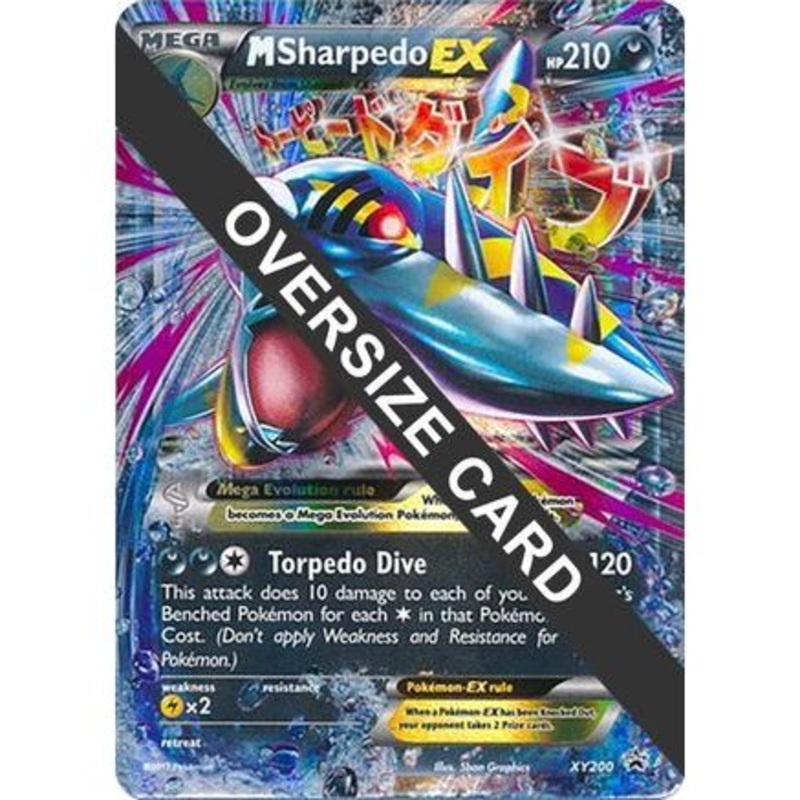 M Sharpedo EX - XY200 XY200 - Jumbo Cards Holofoil