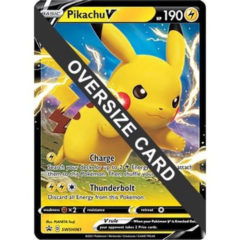 Pikachu V - SWSH061 SWSH061 - Jumbo Cards Holofoil