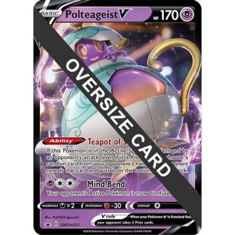 Polteageist V - SWSH021 SWSH021 - Jumbo Cards Holofoil