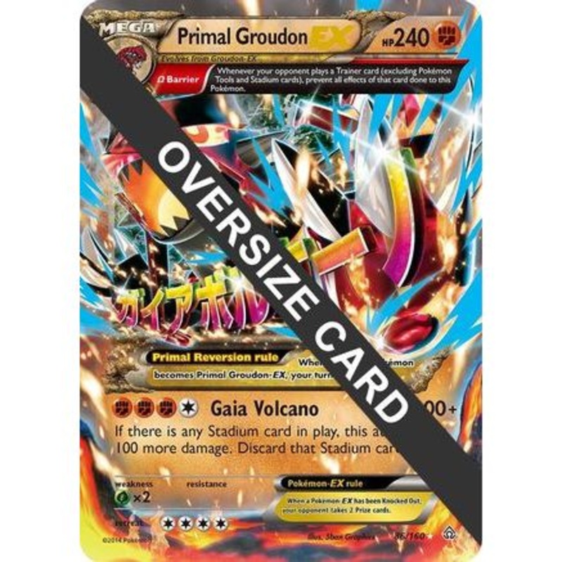 Primal Groudon EX - 86/160 86 - Jumbo Cards Holofoil