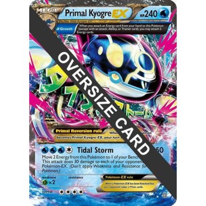 Primal Kyogre EX - 55/160 55 - Jumbo Cards Holofoil
