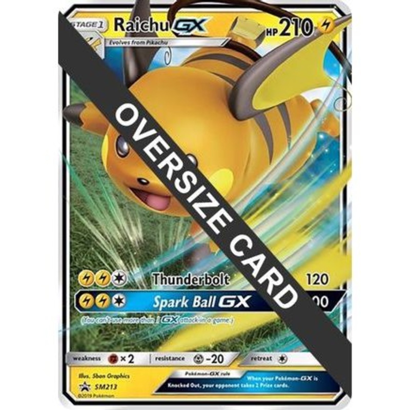 Raichu GX - SM213 SM213 - Jumbo Cards Holofoil